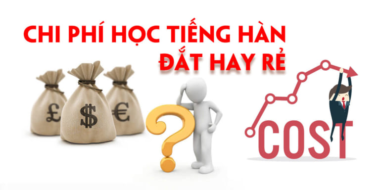 Chi phí học tiếng Hàn