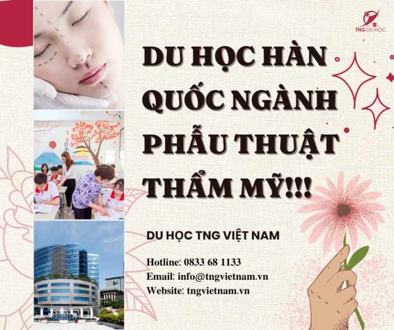 Du học Hàn Quốc ngành phẫu thuật thẫm mỹ